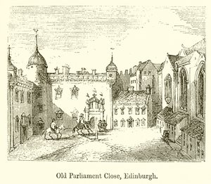 Old Parliament Close, Edinburgh od English School