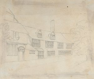 Old Pied Bull, Islington (zadní) od English School