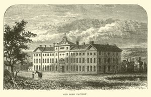 Stará továrna v Soho od English School