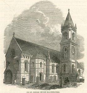 Old St Pancras Church, Londýn, rekonstruován od English School