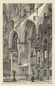 Old St Pauls, North Aisle of Choir, Hrobky hrabat z Pembroke od English School