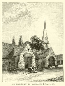 Old Tithebarn, Peterborough, cca 1250 od English School