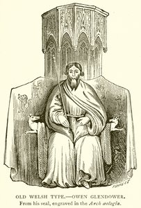 Starý velšský typ.--Owen Glendower od English School