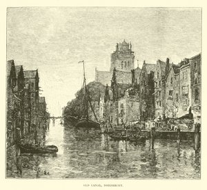Starý kanál, Dordrecht od English School