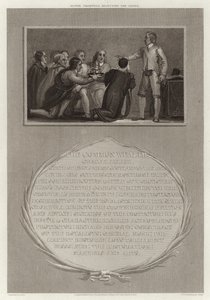 Oliver Cromwell odmítá korunu od English School