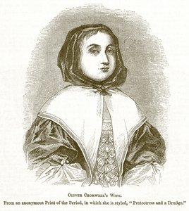 Manželka Olivera Cromwella, ilustrace z Obrazové historie Anglie od English School