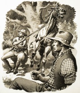 On the Run: Hunted -- By a Hundred Human Bloodhounds od English School