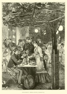 Orlandints Beer-Garden, Florencie od English School