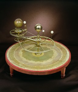 Orrery, výrobce Newton & Co., Londýn, začátek 19. století (mosaz)