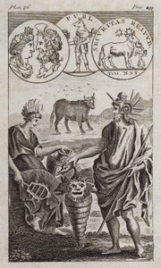 Osiris, Apis, Serapis (rytina) od English School