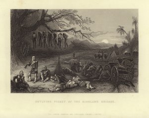 Odlehlá hlídka Highland Brigade od English School