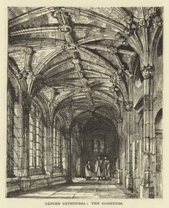 Oxfordská katedrála, ambity od English School
