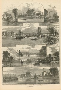 Závod lodí v Oxfordu a Cambridge od English School