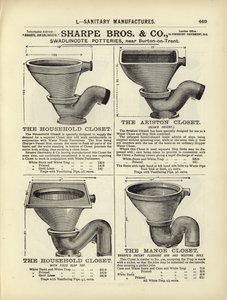 Stránka z Kompendia architektů, geodetů a inženýrů z roku 1892 od English School