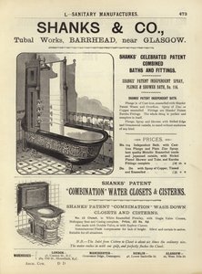 Stránka z Kompendia architektů, geodetů a inženýrů z roku 1892 od English School