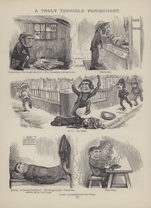 Stránka z The British Working Man aneb Ten, kdo v něj nevěří (rytina) od English School