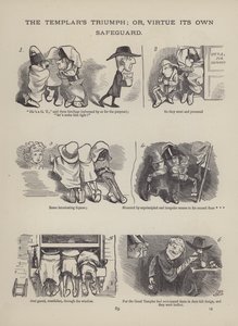 Stránka z The British Working Man aneb Ten, kdo v něj nevěří (rytina) od English School