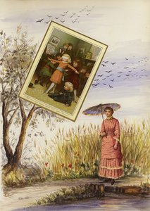 Stránka z pozdně viktoriánského alba (multimédia)