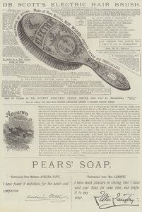 Seite mit Anzeigen (Stich) von English School