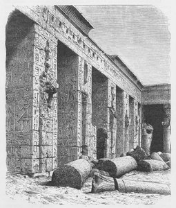 Palác Rameses III, Medinet-Abou od English School