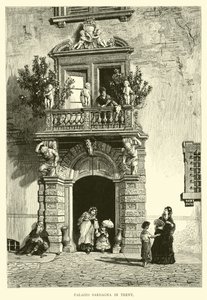 Palazzo Sardagna v Trentu od English School