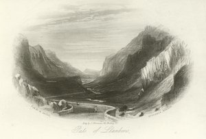 Průsmyk Llanberis, Severní Wales od English School