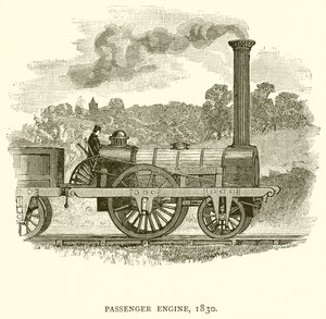 Osobní motor, 1830 od English School