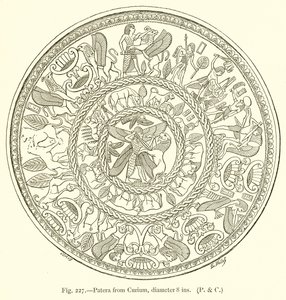 Patera od Curium, Průměr 8 palců od English School
