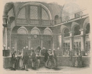 Výplatní kancelář Londýnské a Westminsterské banky od English School