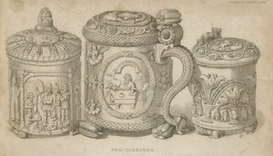 Peg Tankards od English School