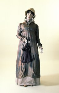 Pelisse, 1815 (měkké keprové hedvábí) od English School