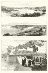 Pembroke Dock, Milford Haven (rytina) od English School