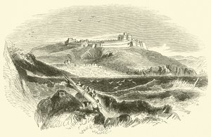 Hrad Pendennis (rytina) od English School