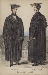 Důchodce, Fellow Commoner, Downing College od English School