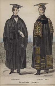 Důchodce, Fellow Commoner, Emmanuel College od English School