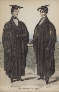 Důchodce, Fellow Commoner, Magdalen College od English School