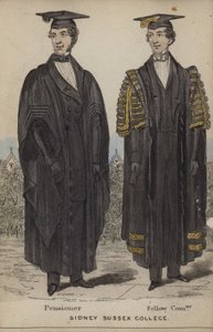 Důchodce, Fellow Commoner, Sidney Sussex College od English School