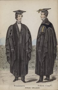 Důchodci, Fellow Commoner, Jesus College od English School