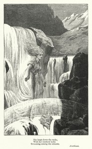 Percy Bysshe Shelley: Shelley Shelley: Ilustrace k Arethuse (rytina) od English School