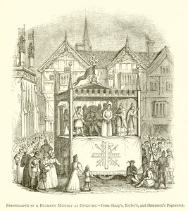 Představení dramatické záhady v Coventry od English School