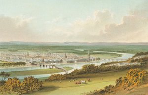 Perth z Kinnoull Hill od English School