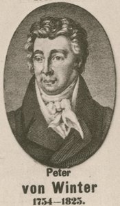 Peter von Winter (rytina) od English School