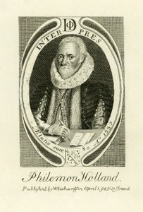 Philemon Holland od English School