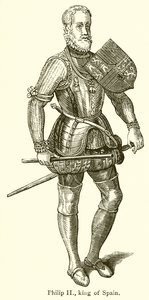 Filip II., španělský král od English School