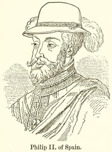Španělský Filip II od English School