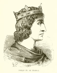 Francouzský Filip IV od English School