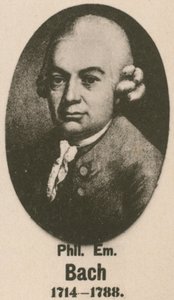 Philipp Emanuel Bach (rytina) od English School