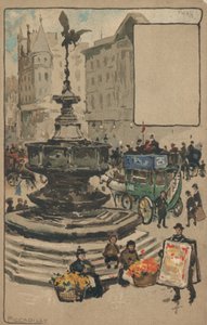 Piccadilly Circus, Londýn od English School