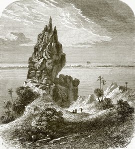 Vrchol a korálový útes, Bora-Bora od English School