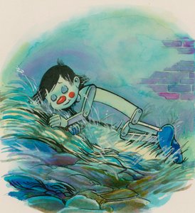 Pinocchio (kvaš na papíře) od English School